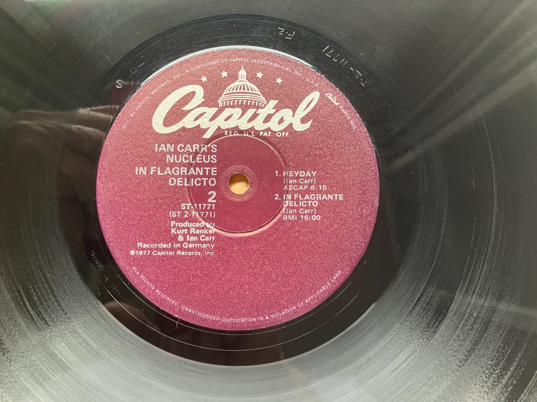 Dischi in vinile: Ian Carr's Nucleus – Usato da Aarwangen venduto da Jukebox3 5