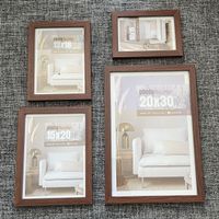 Holzrahmen Set braun
