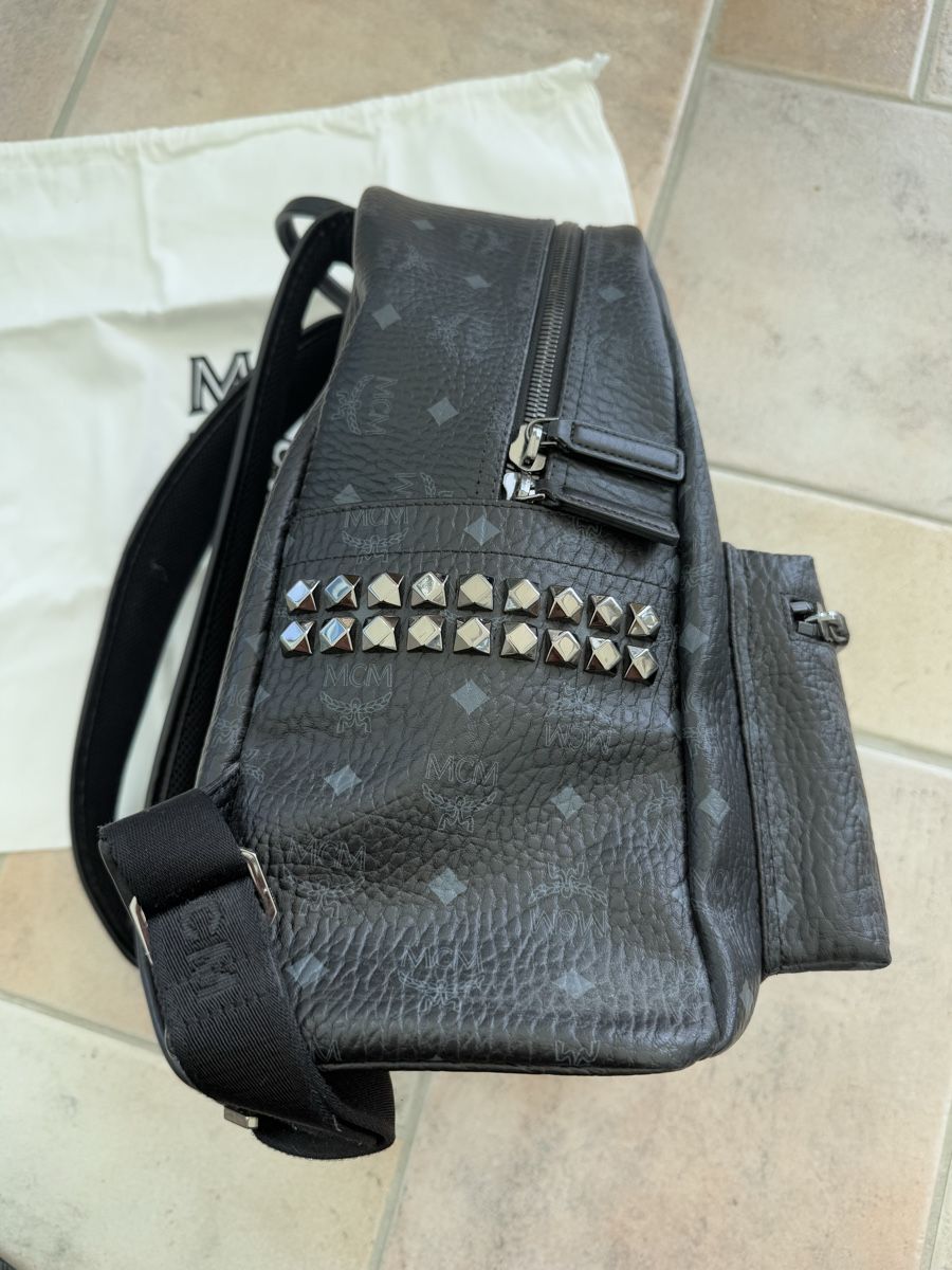 Mcm Zaini: MCM Stark Rucksack Schwarz – Usato da Ellighausen venduto da privateseller 4