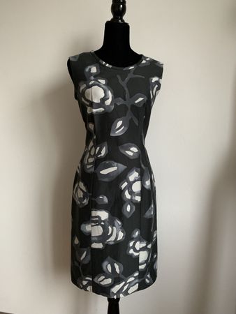RENA LANGE: Exklusives Kleid mit Kaufetikette, NP 1895.-, 38