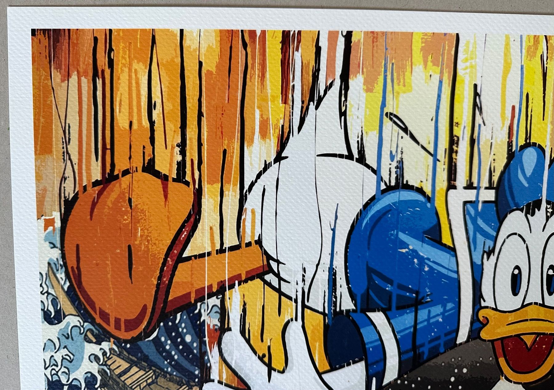 Grafiken & Lithographien: Death: Flying Donald, signiert 23/100 – Neu (gemäss Beschreibung) aus Meilen von Smgdesign 3
