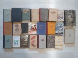 Lot d'anciens livres en Allemand 