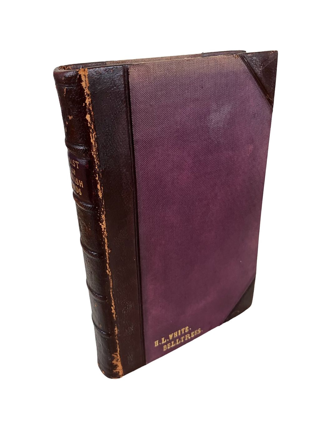 Libri: Ornithological book with Belltrees binding, 1915 – Usato da Uster venduto da TricottetCollection