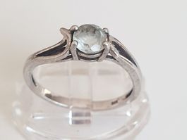 Elegante 925 Damen Ring, Silberring, Grösse 17.4 mm