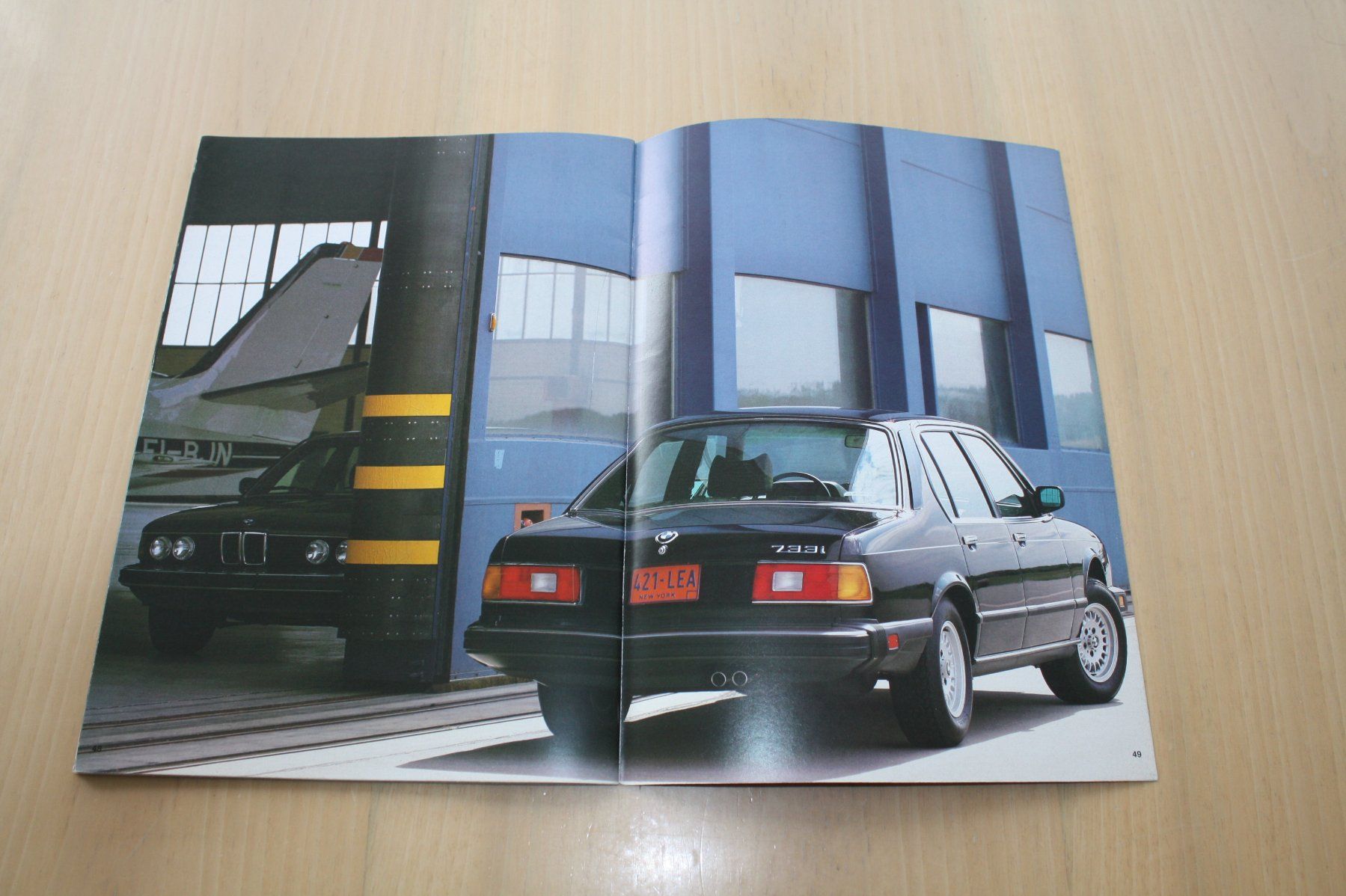 BMW Documenti: BMW 733i USA-Prospekt 1984 – Usato da Wikon venduto da erwin400 9