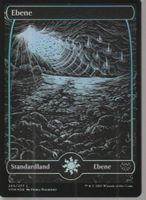 TCG Magic The Gathering MTG De VOW 269 BASIC LAND FOIL Ebene