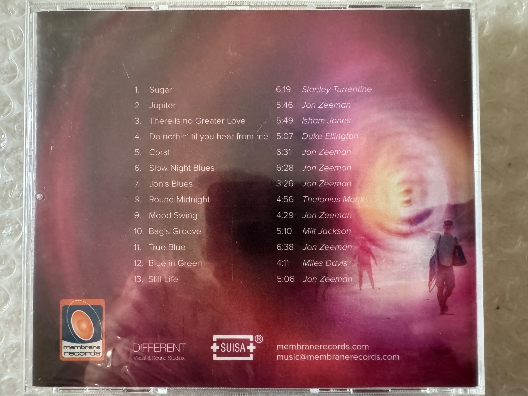 CD: Jon Zeeman - Jazz & Blues (neu OVP !) – Nuovo e nell'imballaggio originale da Duggingen venduto da Kisha010 1