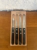 André Verdier - Set 4 couteaux avec manche en hêtre