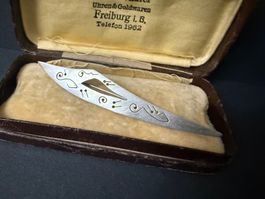 Silber Brosche 800