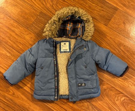 Warme Winterjacke