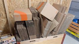 Kompletter Versandarbeitsplatz Packtisch Luftpolstermaschine