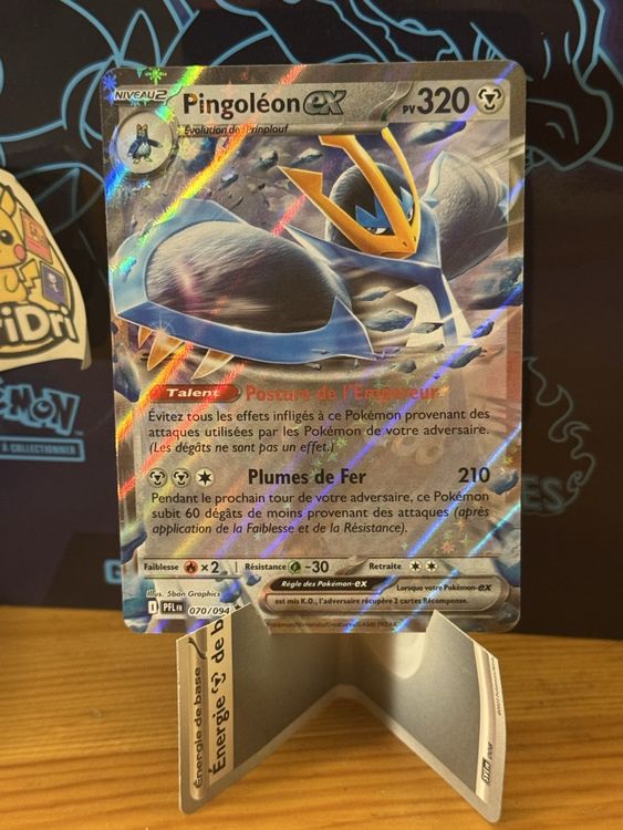 Pingoléon EX - Carte Pokémon FR ME2 070/094 (Neuf (Voir description)) à ...