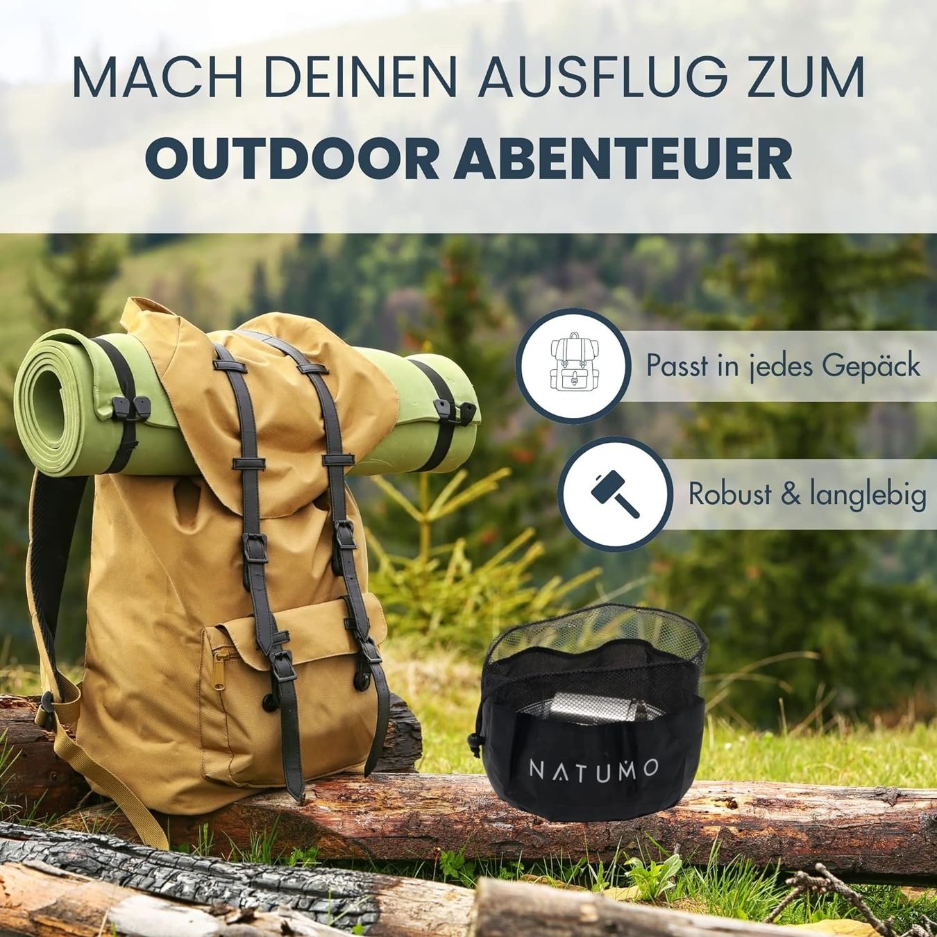 Set di piatti: Camping Besteck & Geschirr Set – Nuovo e nell'imballaggio originale da Nuglar venduto da SaleRitter 6