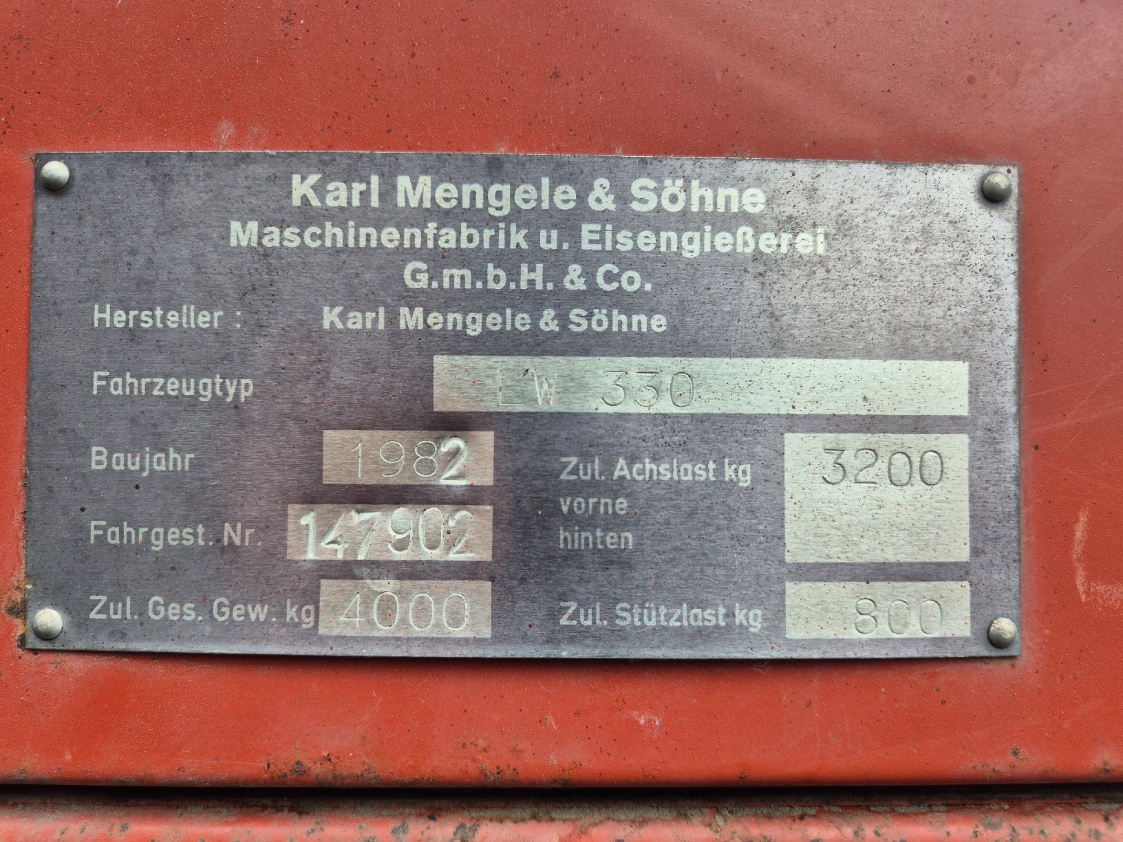 Mengele Rimorchi: Mengele Ladewagen – Usato da Neuenkirch venduto da rogu62 4