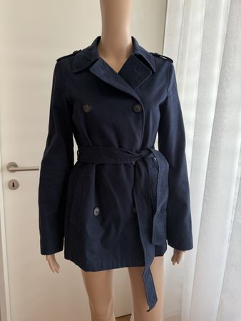 Damen Trenchcoat WE Fashion marineblau Grösse S