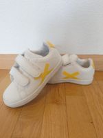Kinderschuhe weiss gelb, Grösse 26