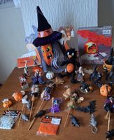 Halloween Deko  Konvolut 33 Teile Vintage Top