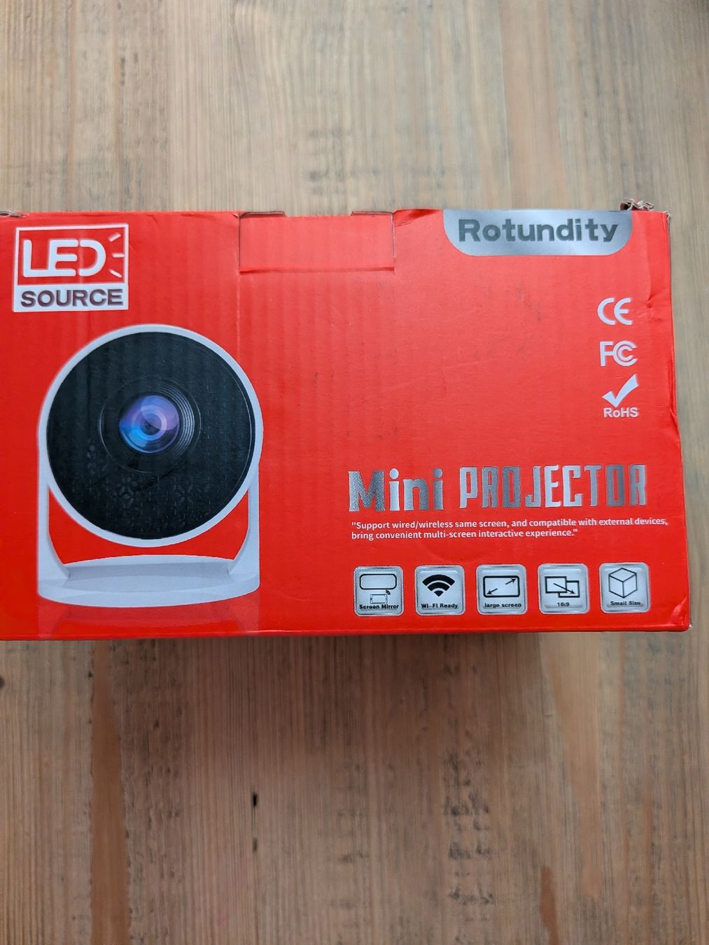 Videoprojektoren: Rotundity mini LED projector  – Neu und originalverpackt aus Glis von jam_b58q