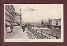 GENEVE - Quai des Bergues - 1909