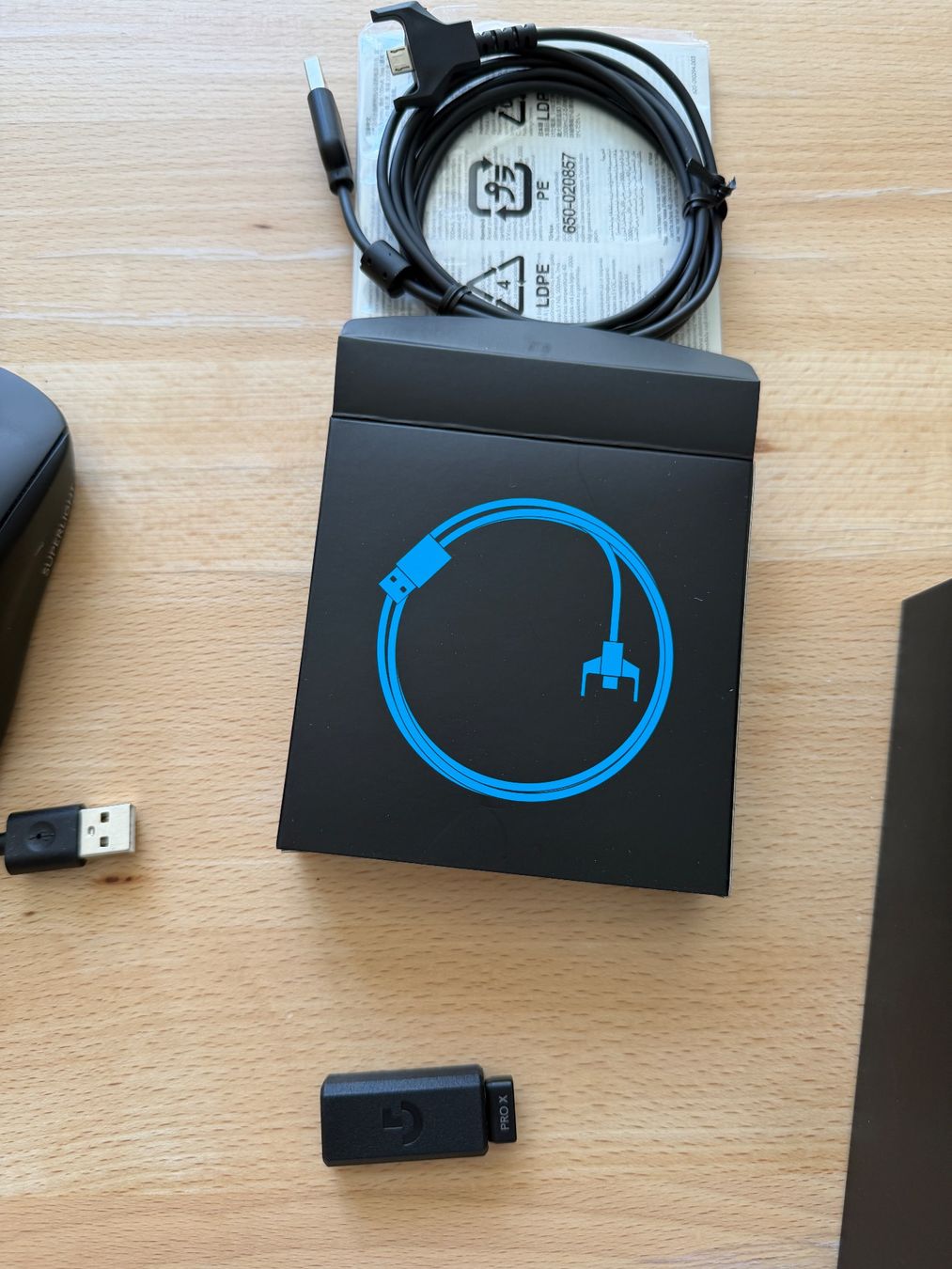 Logitech Maus: Logitech Pro X Superlight schwarz Maus – Gebraucht aus Zug von mwb27 1