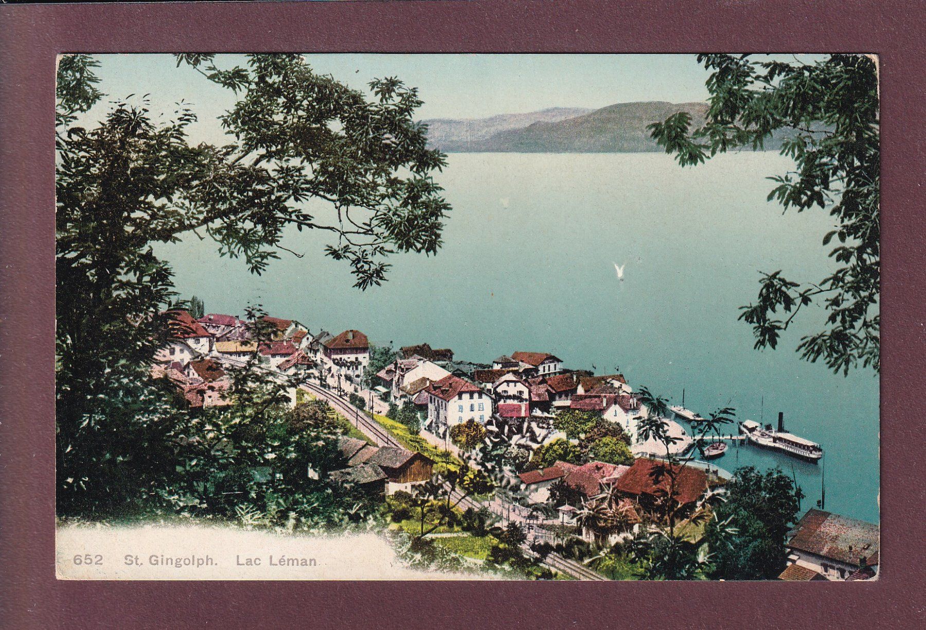 Ansichtskarten: ST. GINGOLPH – Gebraucht aus Pully von nicecards