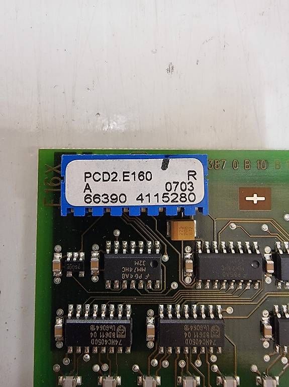 Sistema di controllo: SAIA-BURGESS Digitales Eingangsmodul PCD2.E160 – Usato da Affoltern am Albis venduto da cveco 4