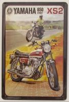 Blechschild 3D-YAMAHA 650 STREET XS2