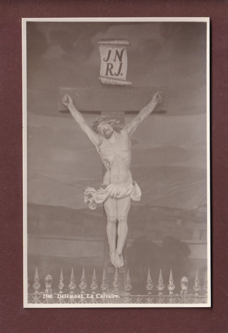 Cartes postales: DELEMONT - La Calvaire – D'occasion à Pully par nicecards