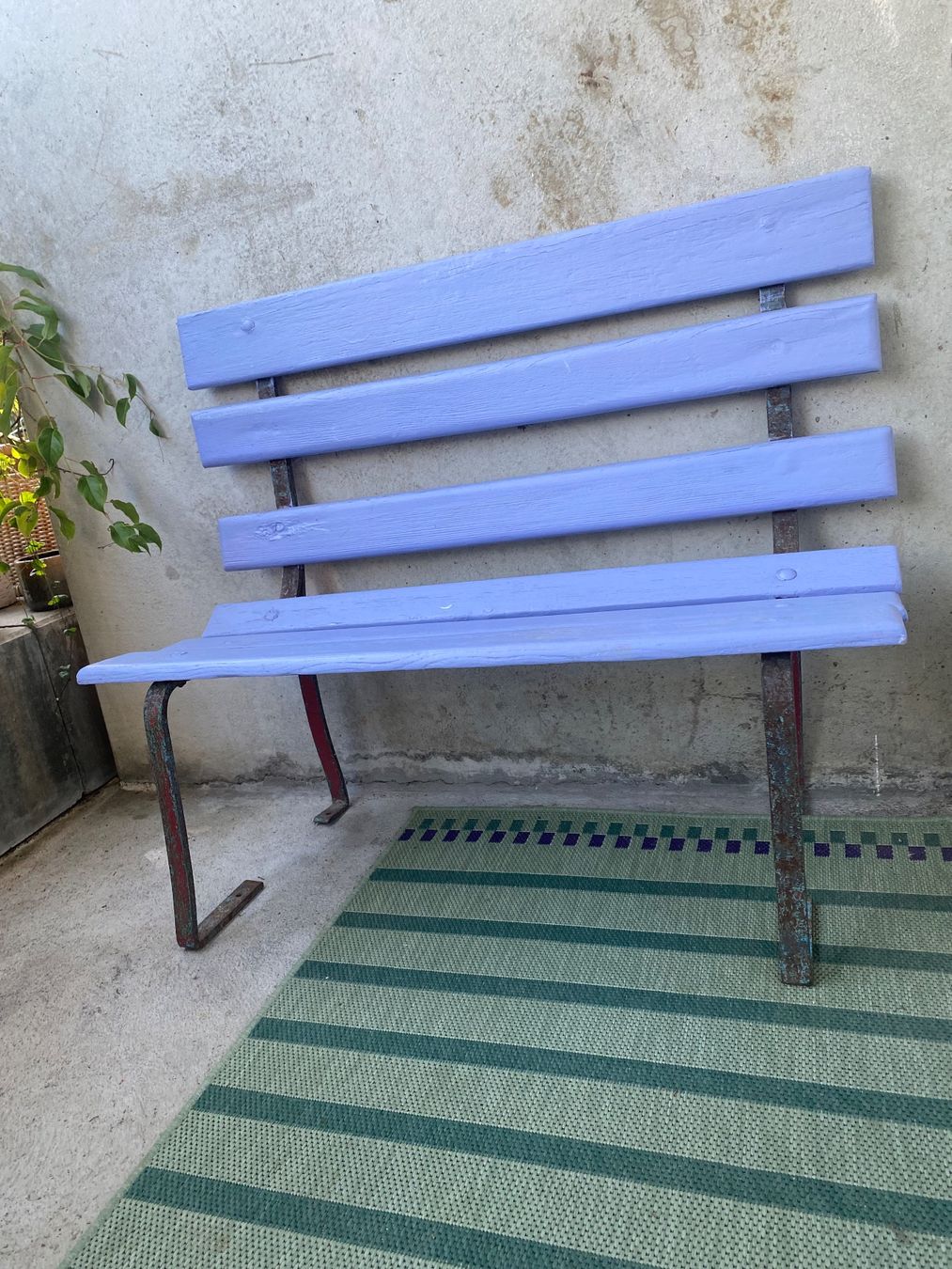 Panchine: Vintage Gartenbänkli – Usato da Gstaad venduto da sabinereber 2