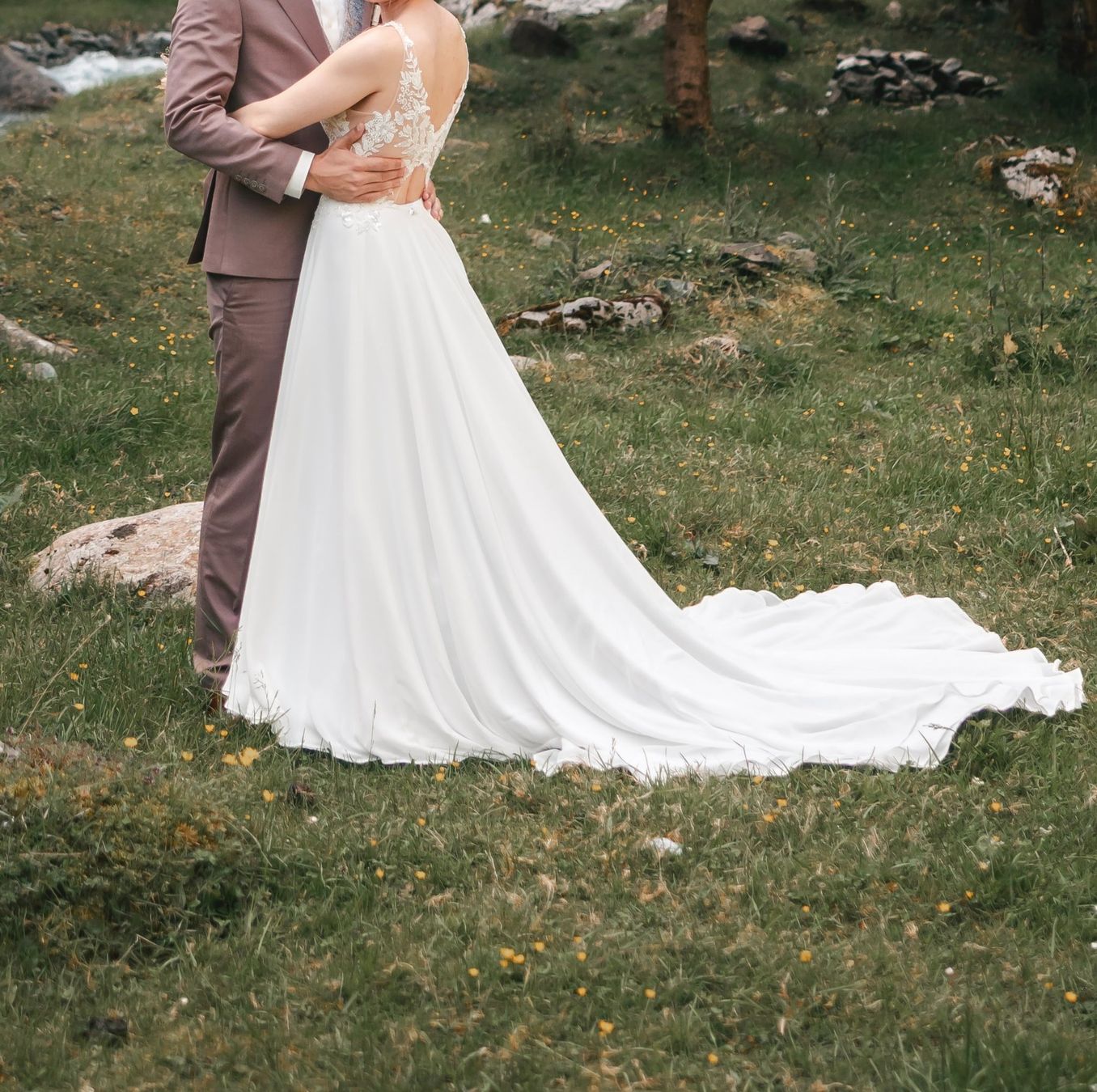 Kleider: Secondhand Brautkleid Kotapska  "LAC 2505", Grösse 34-36 – Gebraucht aus Brunnen von Herzig-Brautmode 2