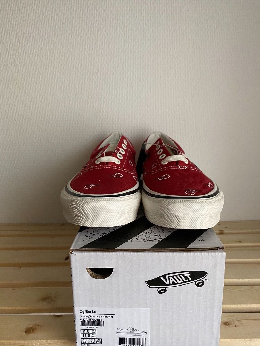 Vans Herrenschuhe: Vans OG Era Paisley Red / EU 42,5 – Neu und originalverpackt aus Abtwil SG von PauloDybala10 4