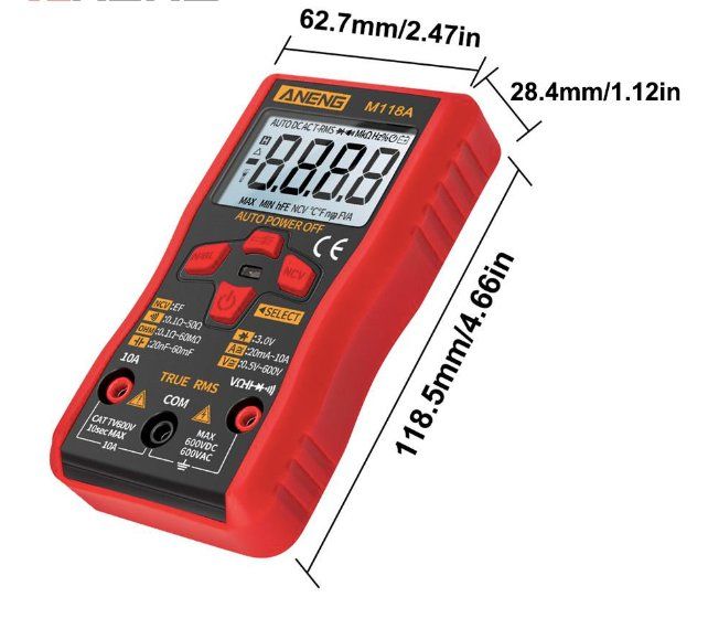 Messen: Mini Profi Messgerät Digital Multimeter – Neu und originalverpackt aus Châtelaine von topshop.switzerland 5
