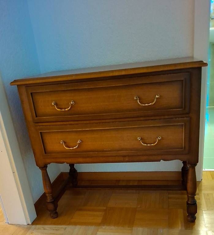 Kommoden: Petite commode vintage en bois - 76x42x69 cm – Gebraucht aus  von