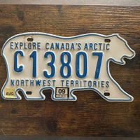 🇨🇦 Autoschild Northwest Territories C13807 - KANADA