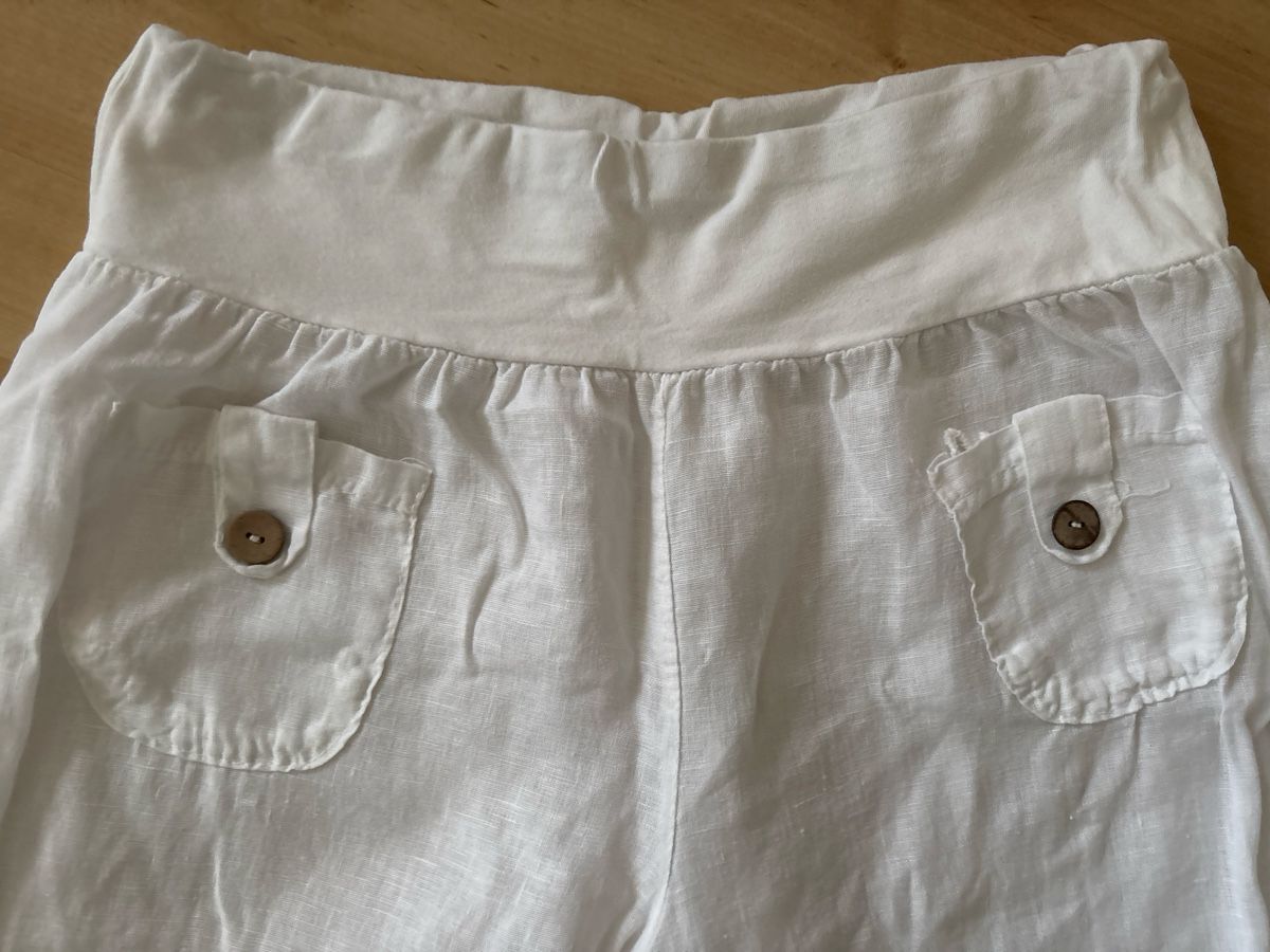 Pantaloni: Sommerhose aus Leinen,Top! – Usato da langenthal venduto da rundholz7 5