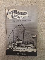 Broschüre "Vierwaldstättersee-Schiffahrt" (1939)