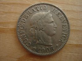 (S1) 5 Rappen 1906
