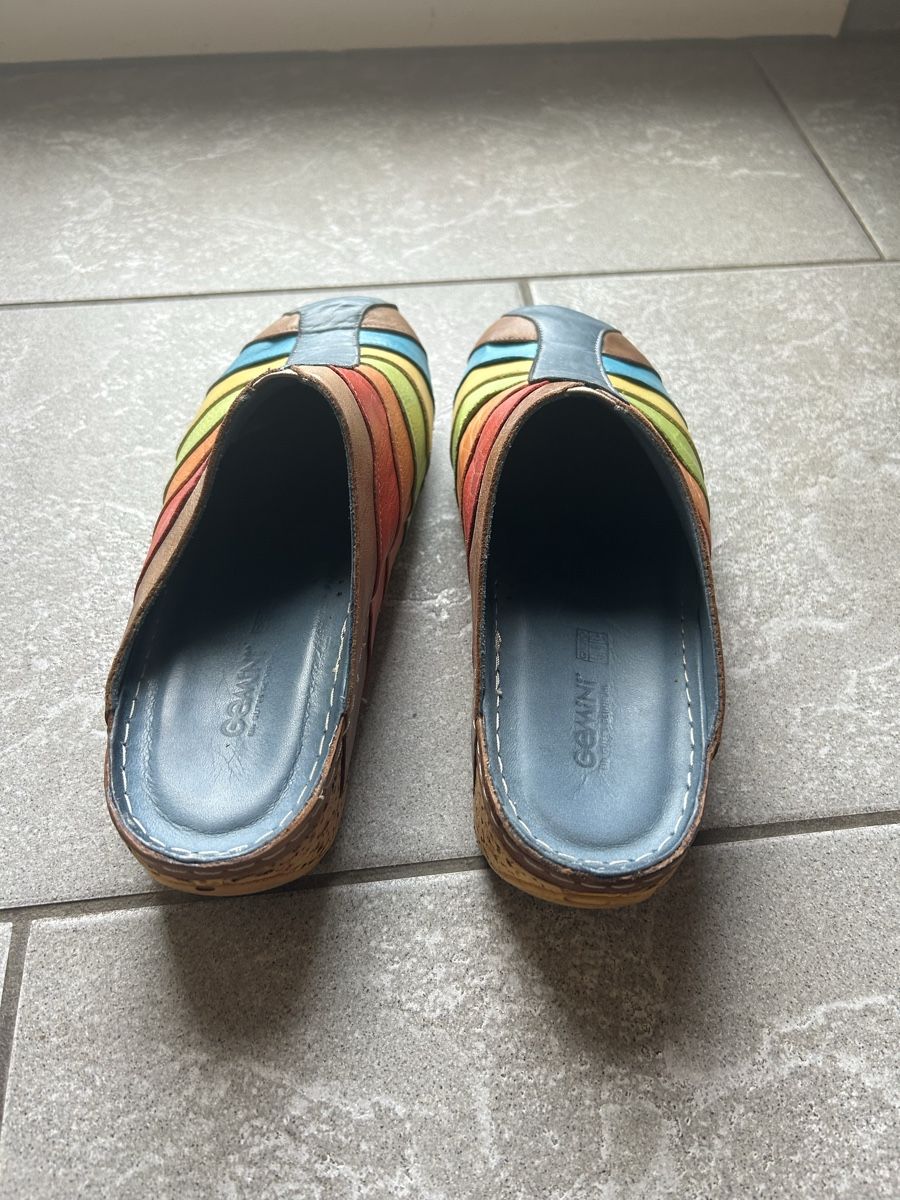 Scarpe da donna: Gemini Leder Pantoletten / Clogs Gr. 39 – Usato da Langnau am Albis venduto da Elli2013 1