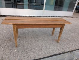 Antike Holzbank, Sitzbank