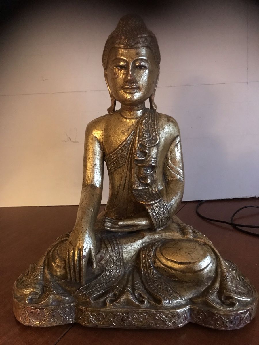 Sculture & Statue: Buddha Statue Holz – Usato da Goldach venduto da Roger131313