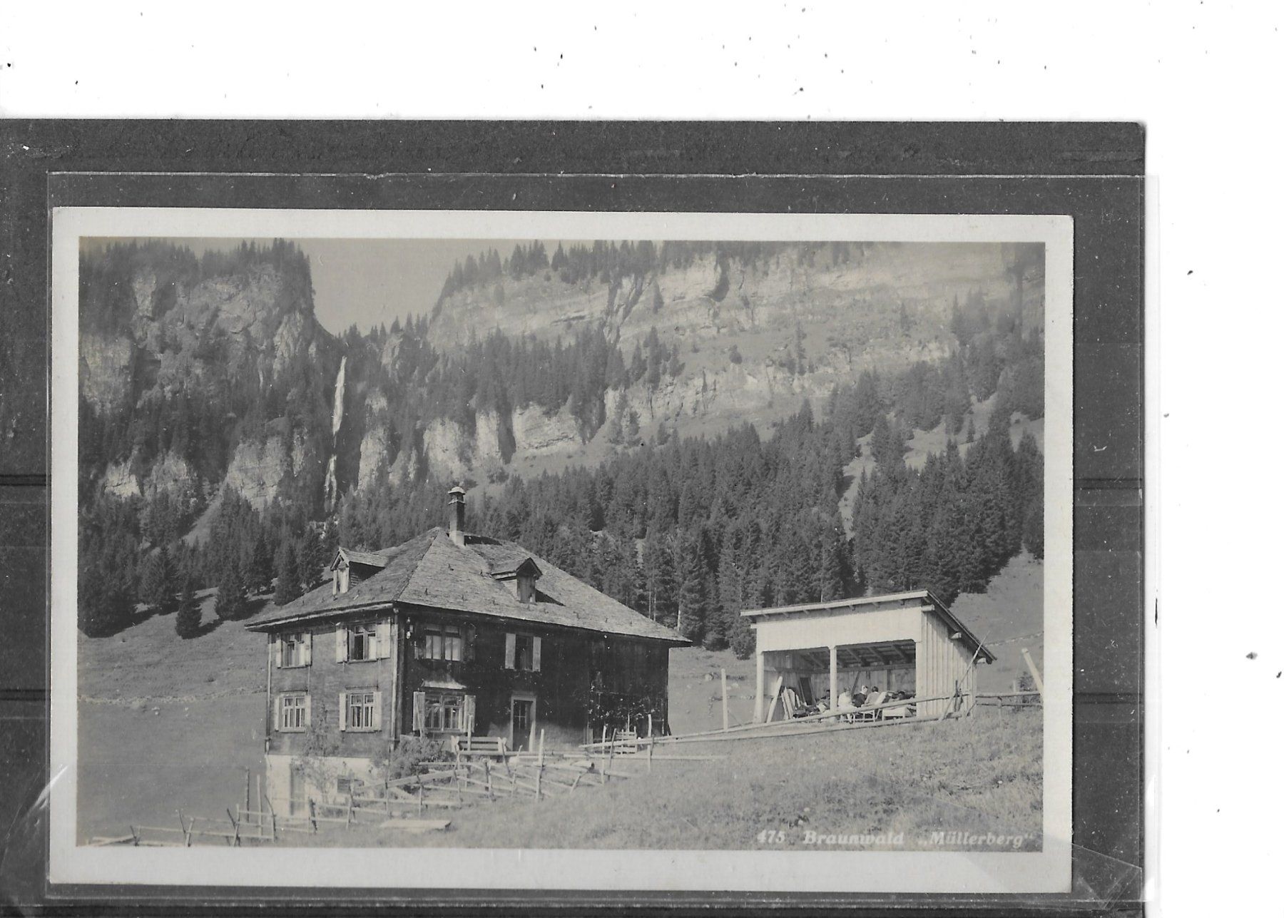 Cartes postales: GL Braunwald 1929 "Müllerberg" – D'occasion à Schocherswil par Wilare