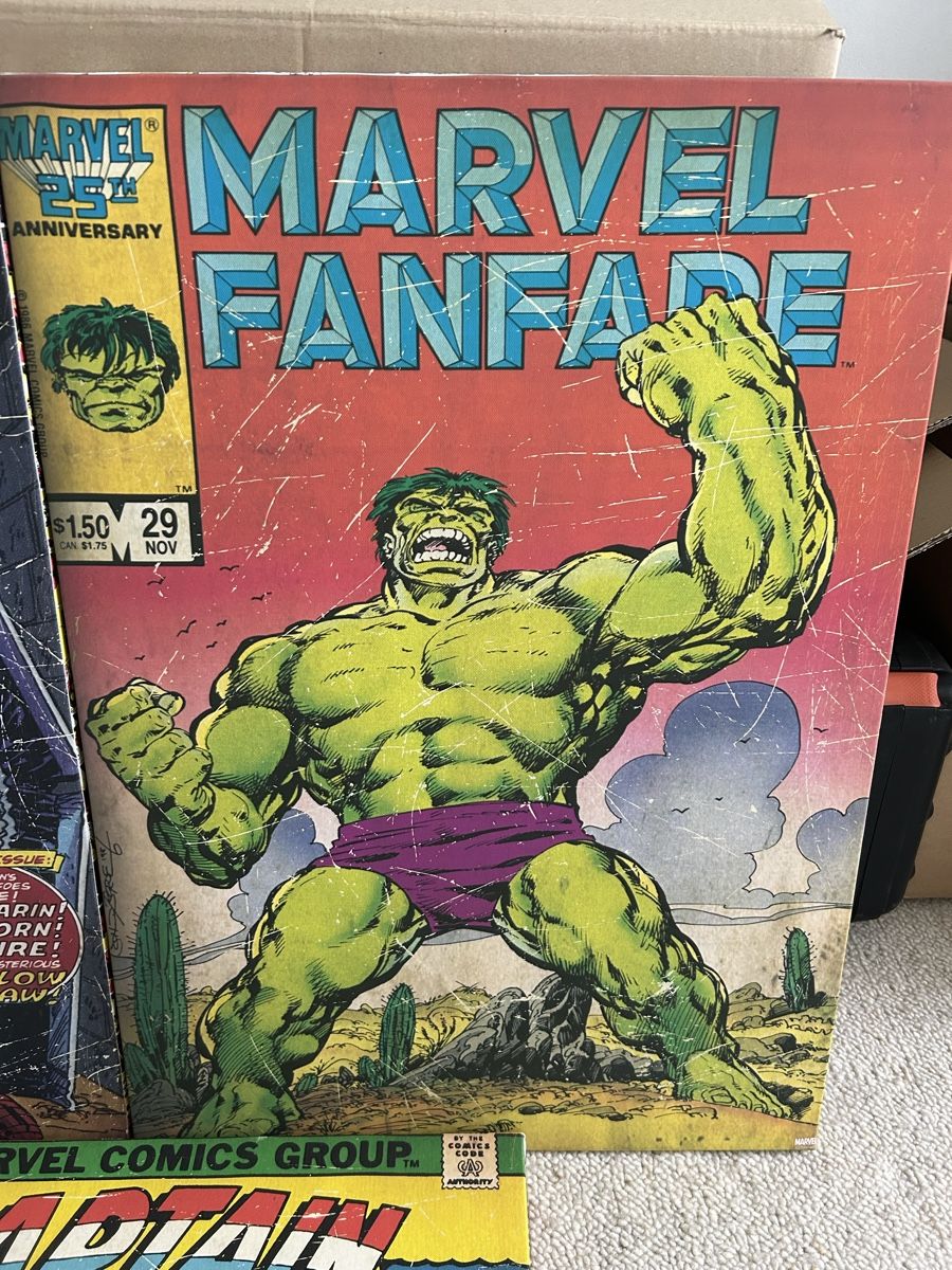 Foto & Immagini: 3 Marvel Comics Leinwände Bilder – Nuovo (secondo la descrizione) da Bern venduto da floorball_zoro 1