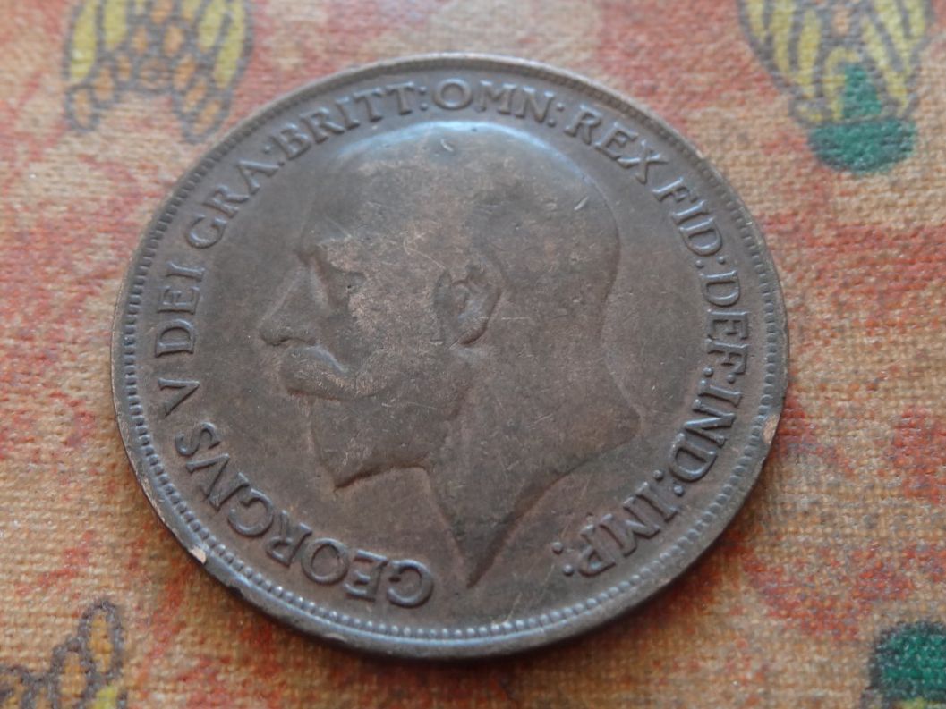 Tutti le monete: ROYAUME-UNI  OLD  One  Penny  1916 – Usato da Romanel-sur-Lausanne venduto da Swift13 1