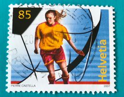 Nr.997 mit Stempel  Fußball-Europameisterschaft 2007   