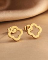 Boucles d’oreilles en acier inoxydable 