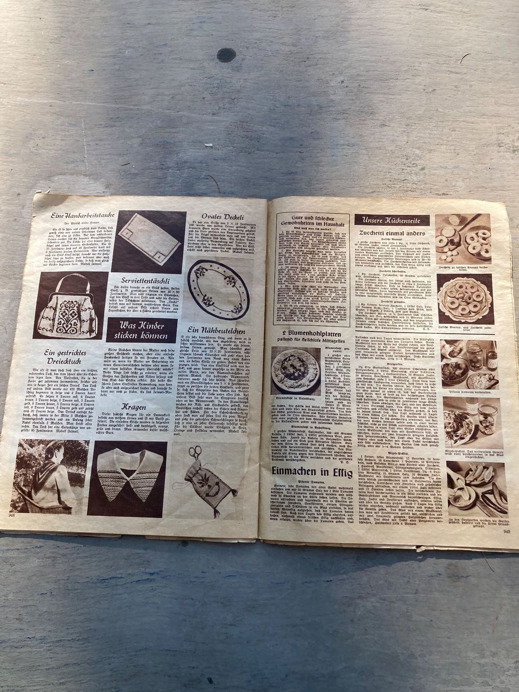 Riviste & Magazine: Ringiers Unterhaltung-Blatt, "Das gelbe Heft", 1946 – Usato da Moerschwil venduto da Corsica61 6
