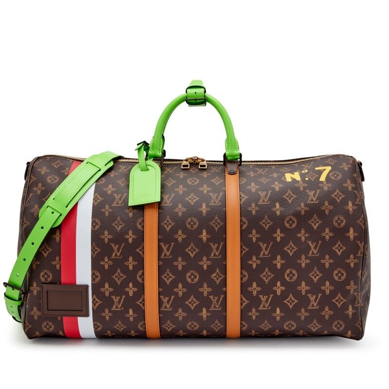 Louis Vuitton Borse: Louis Vuitton keepall 55, Virgil Abloh – Nuovo (secondo la descrizione) da Zürich venduto da LWCollector