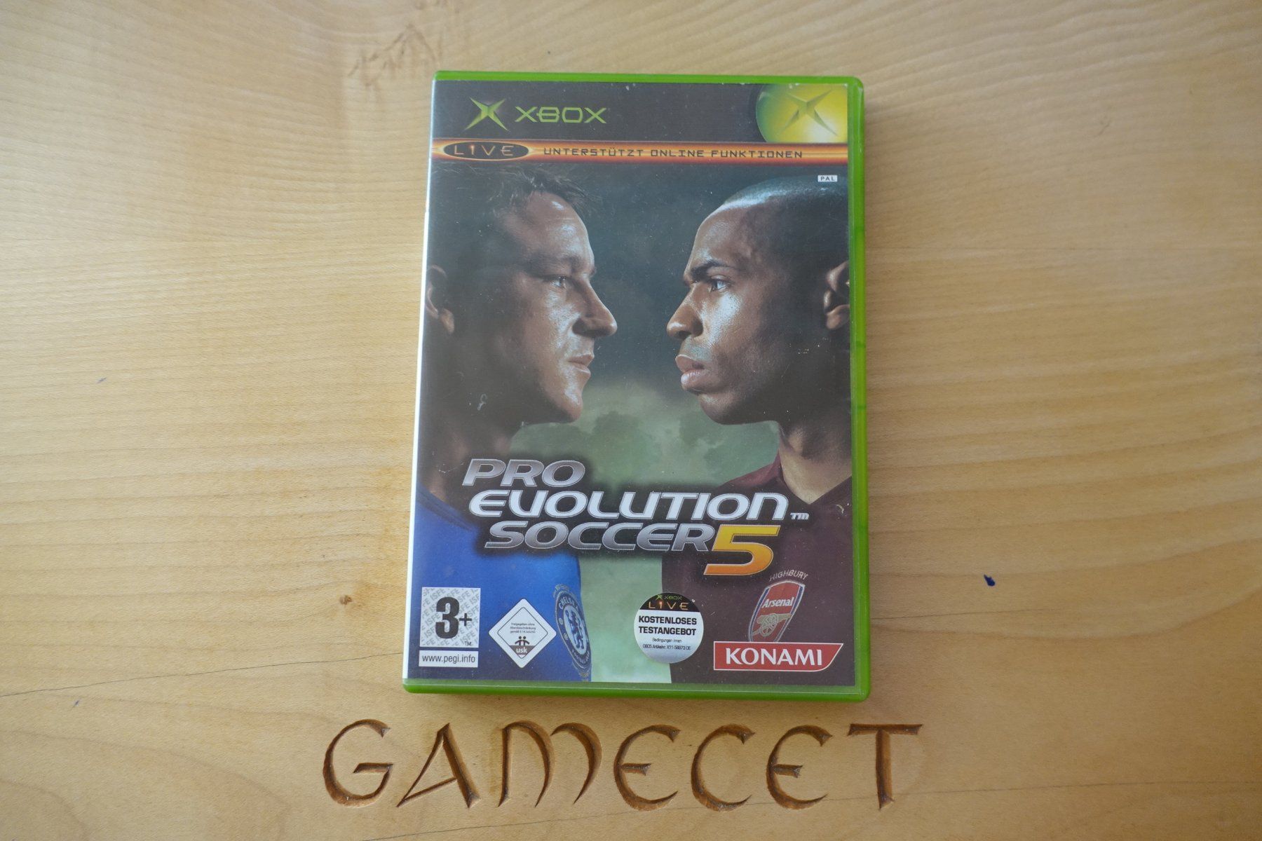 Microsoft Spiele: Pro Evolution Soccer 5 – Defekt aus Steinach von Gamecet