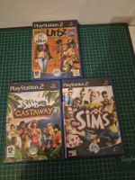 Sims PS2 Game Bundle! Sims, Urbz, and Castaway - Fun!