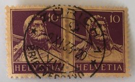 Nr.184 Paar mit Vollstempel  Zürich